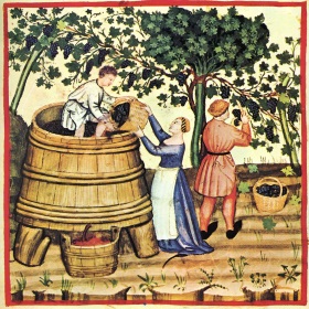 Winemaking in the old days