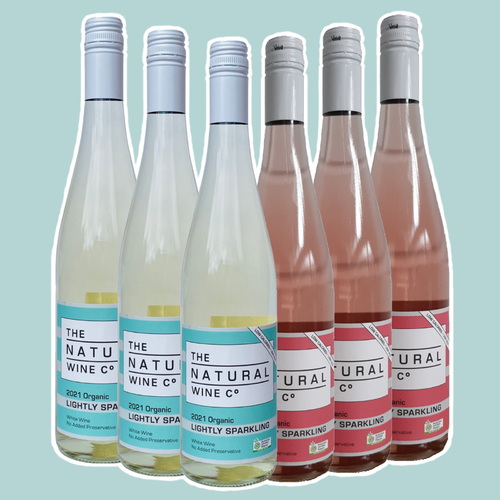 The Natural Wine Co Preservative Free Low Alcohol Sparkling Mixed 6 Pack