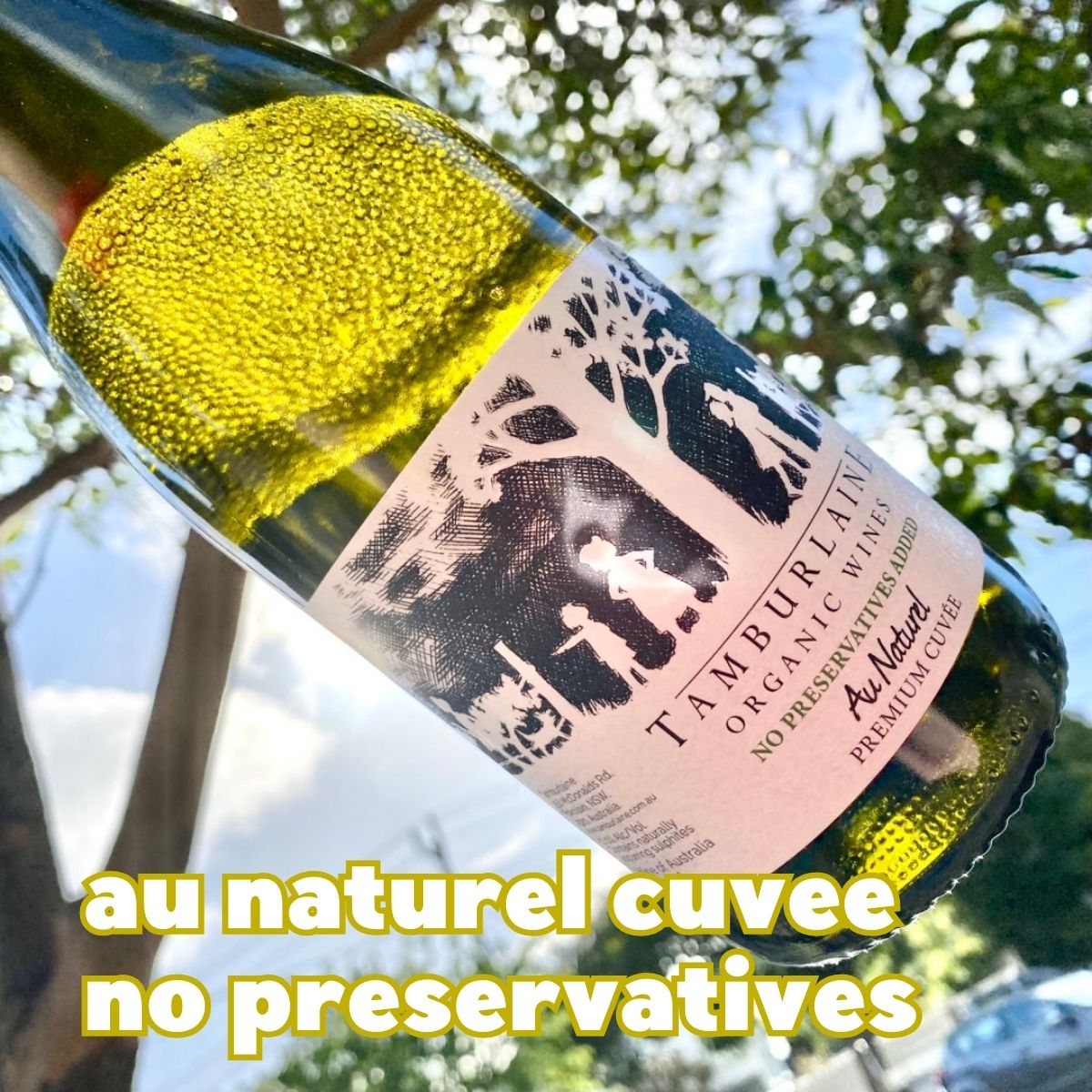 Tamburlaine Preservative Free Au Naturel Premium Cuvee Sparkling