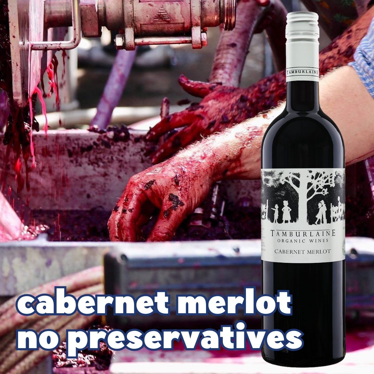 Tamburlaine No Added Preservative Cabernet Merlot