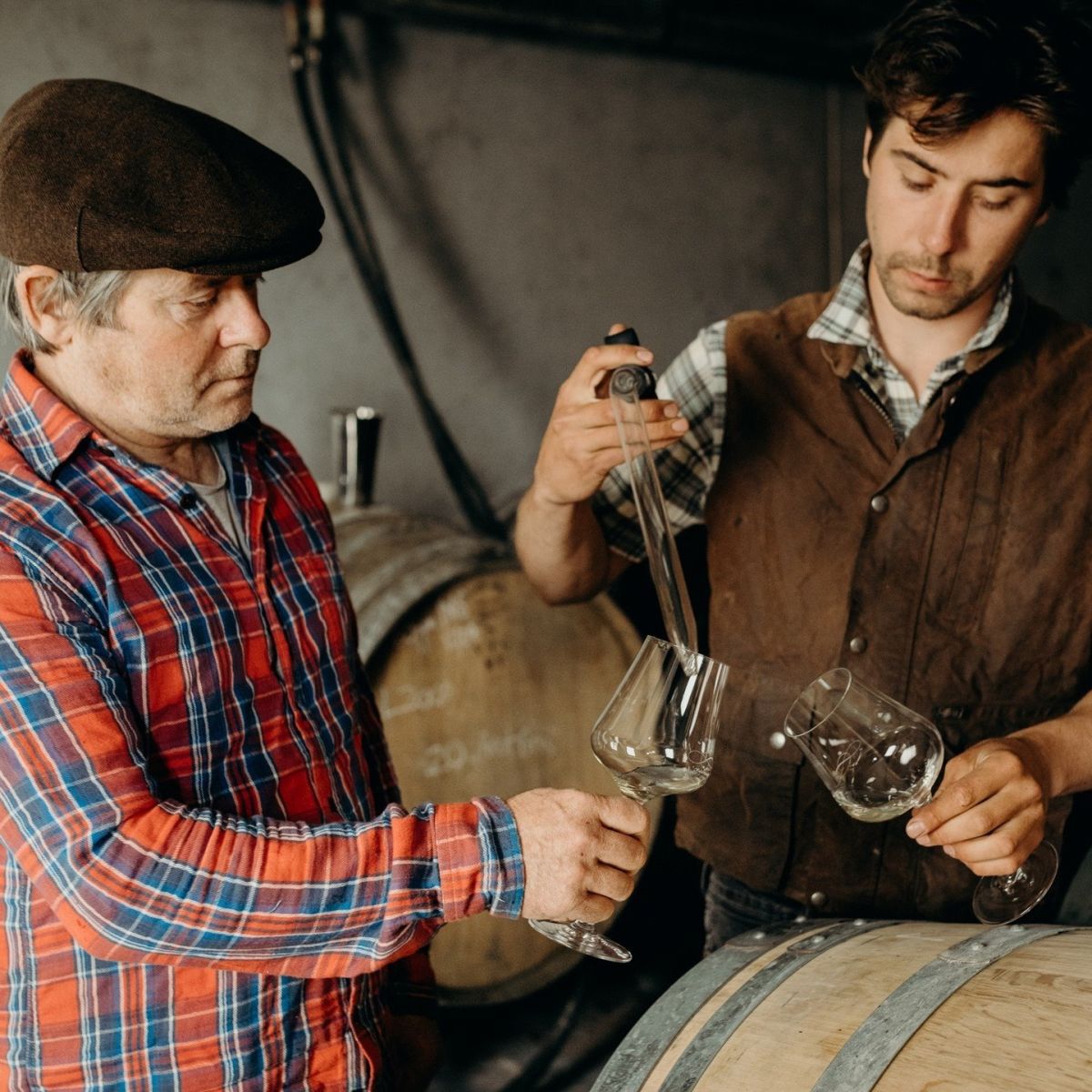 Stephen and Marco Lubiana of Stefano Lubiana Wines