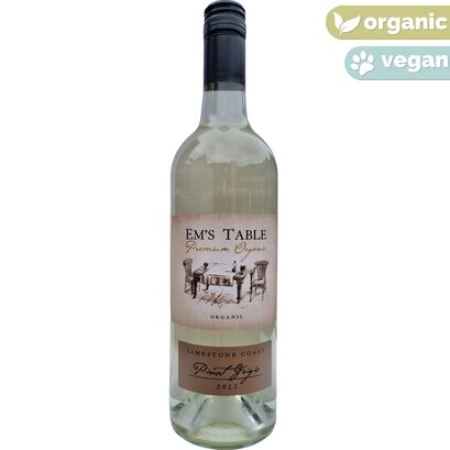 Macaw Creek Em's Table Low Preservative Pinot Grigio 2023