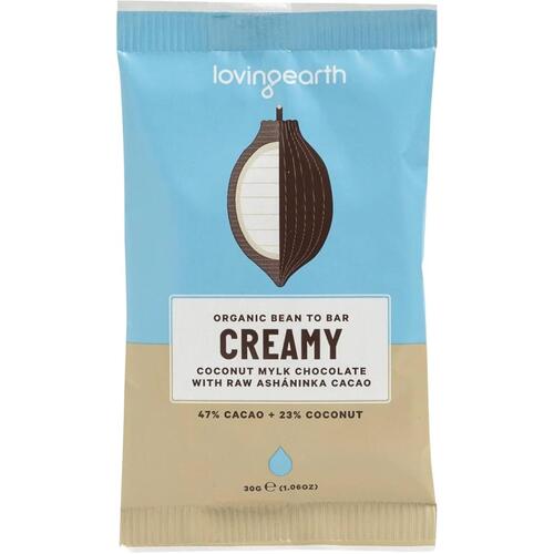 Loving Earth Creamy Coconut Mylk Chocolate 30g